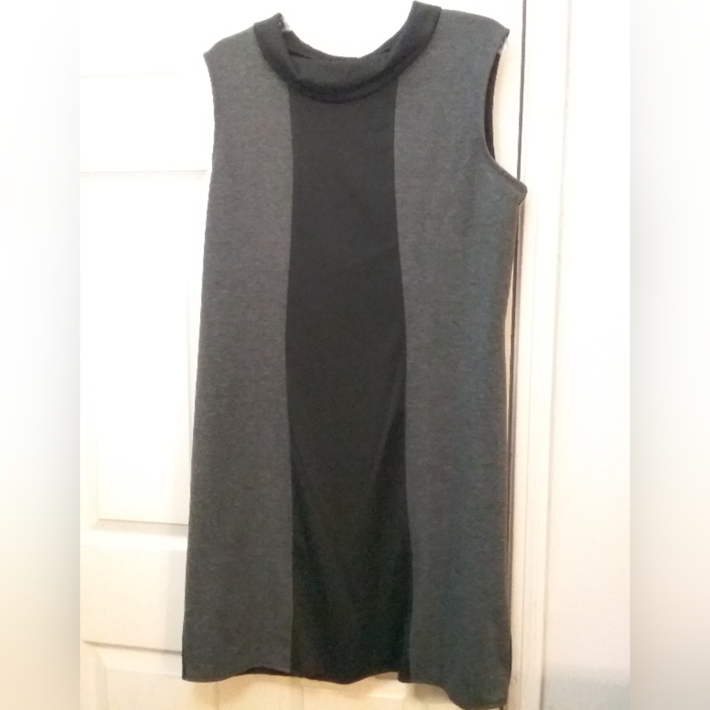 Black and Gray Dress